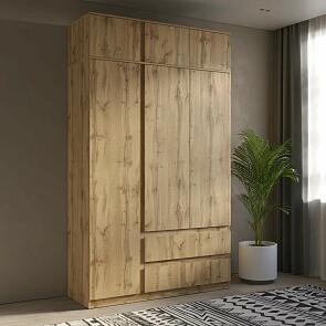 Шкаф для одежды STERN с антресолью ШКЯ-3 Дуб Вотан