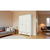 Шкаф 3-х дв. с ящиками Тифани СТЛ.305.02 Дуб небраска/Белый