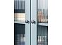 САГА шкаф с витриной 90 МОРУ темно-бирюзовый