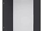 Шкаф 2-х дверный 988*2386*610 Серый уголь С Зеркалом Лаура 2