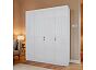Шкаф 4-дв. Trend-42 Белый/Белый глянец