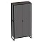 Шкаф двухдверный "Нора" гостиная Графит
