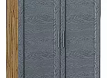 Шкаф двухстворчатый Стиль ШК-803 с ящиками Graphite Softwood Дуб Вотан