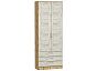 Шкаф 2 дв. 800/376/2110 Стиль Nordic Oak МДФ