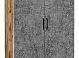 Шкаф двухстворчатый Стиль ШК-803 с ящиками Temple Stone 2S Дуб Вотан