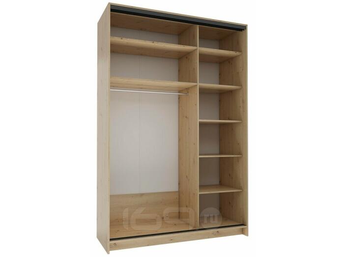 Корпус шкафа-купе 2-х дверного Бруно СТЛ.317.11, 160х242х62, Дуб дикий
