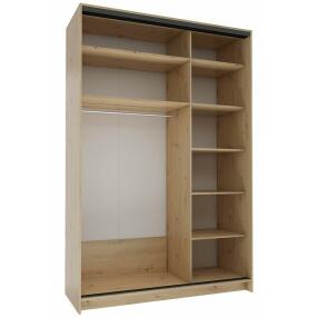 Корпус шкафа-купе 2-х дверного Бруно СТЛ.317.11, 160х242х62, Дуб дикий