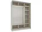 Корпус шкафа-купе 2-х дверного Бруно СТЛ.317.12, 177х242х62, Сосна касцина