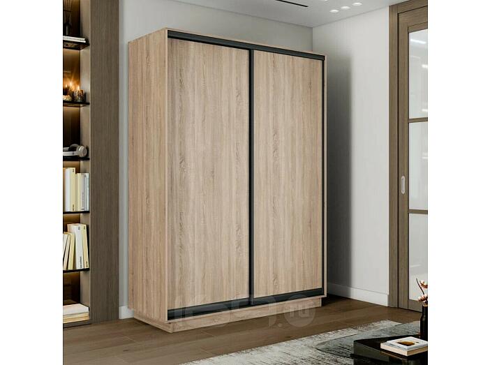 Шкаф-купе 1200x450x2400 Экспресс 2 Дуб сонома ЛДСП