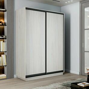 Шкаф-купе 1200x450x2200 Экспресс 2 Ясень Анкор светлый ЛДСП