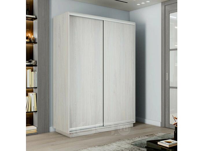 Шкаф-купе 1200x450x2400 Экспресс 2 Ясень Анкор светлый ЛДСП