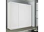 Шкаф Экспресс 2 3-х дверный Трио ЛДСП (Белый профиль) Белый снег 2100x2400x600