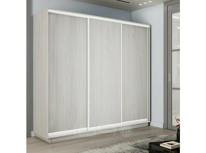 Шкаф-купе 2100x600x2200 Экспресс 2 Ясень Анкор светлый ЛДСП