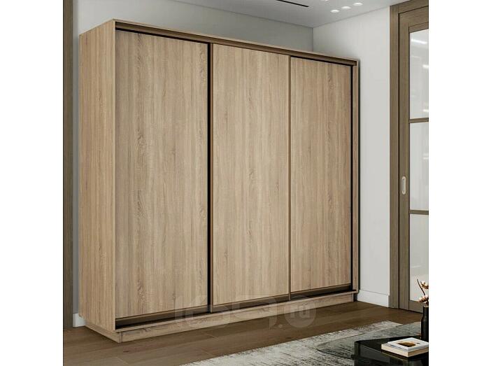 Шкаф-купе 2400x450x2200 Экспресс 2 Дуб сонома ЛДСП