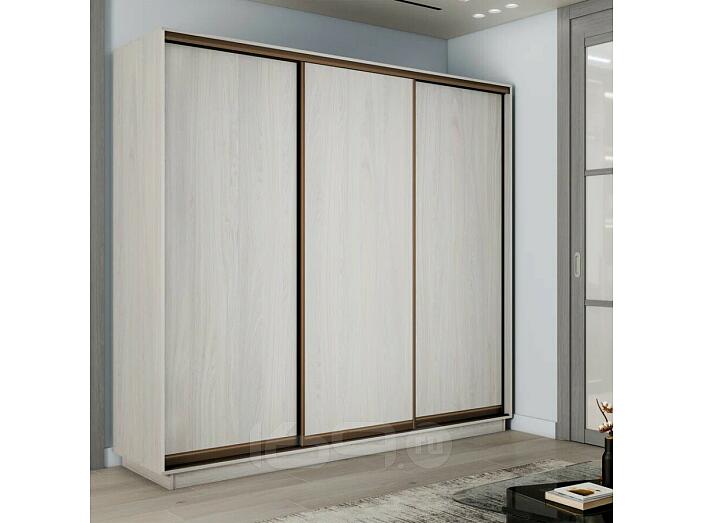 Шкаф-купе 2100x600x2200 Экспресс 2 Ясень Анкор светлый ЛДСП