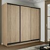 Шкаф-купе 2100x600x2400 Экспресс 2 Дуб сонома ЛДСП