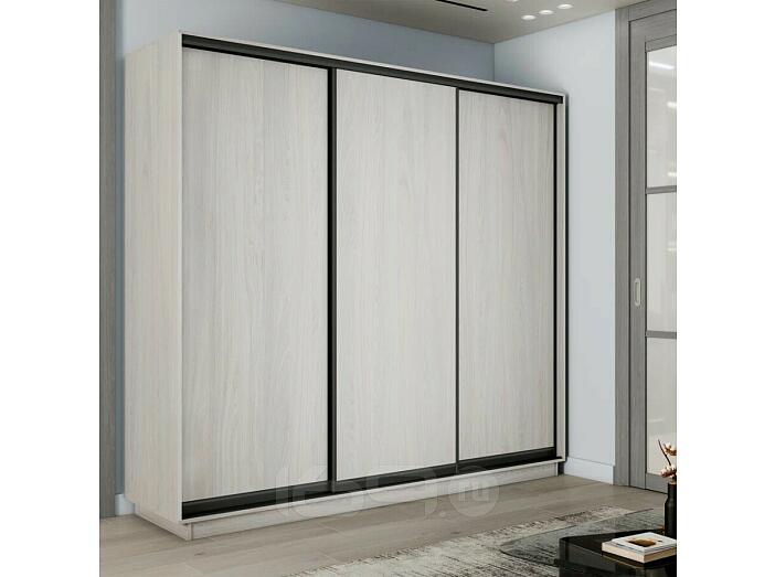 Шкаф-купе 1800x450x2200 Экспресс 2 Ясень Анкор светлый ЛДСП