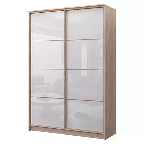 Шкаф-купе 2-х дв. Байкал-2 СТЛ.268.11 1495 Дуб сонома/Белый глянец
