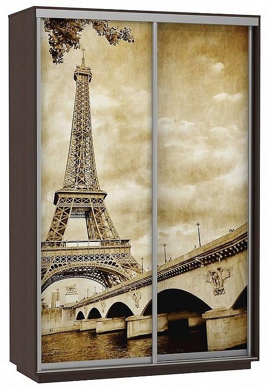 Шкаф-купе 2-х дверный Экспресс Хит фото Париж Венге 1200 журнальный столик париж