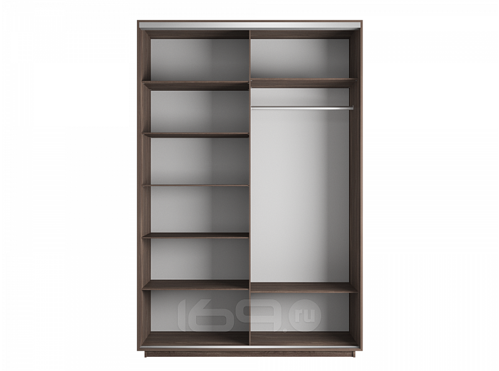 Шкаф-купе 2-х дверный Экспресс Хит фото Париж Ясень шимо темный 1200