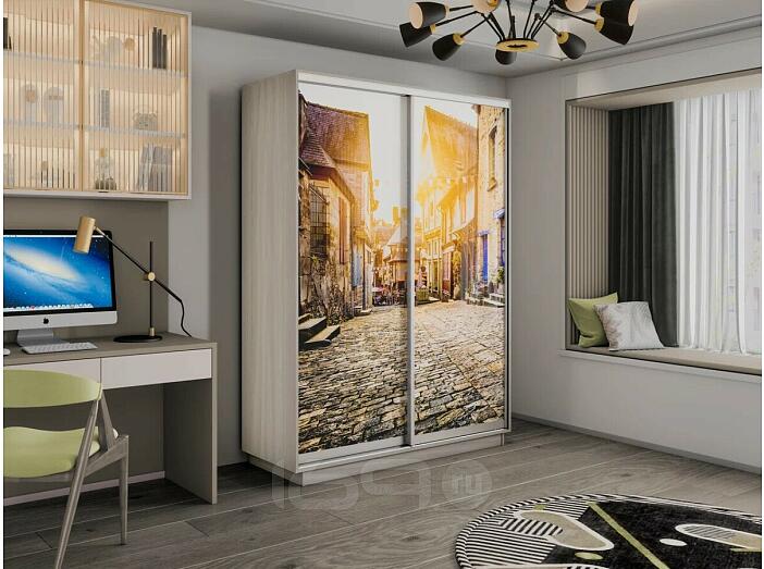 Шкаф-купе 1200x600x2200 Экспресс ЛДСП