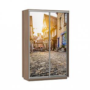 Шкаф-купе 2-х дверный Экспресс Хит фото Улица Ясень шимо темный 1200