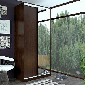 Шкаф-купе Альянс 1,0 м (Венге)