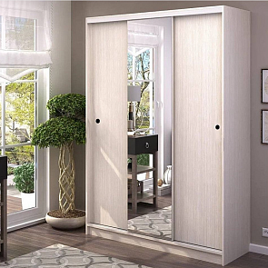 Шкаф-купе Альянс 2,0 м (Сандал светлый)