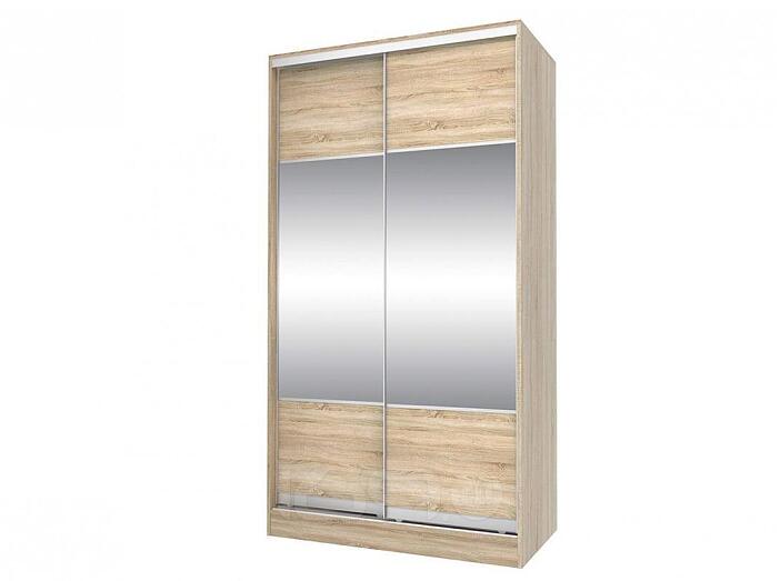 Шкаф-купе 2 дв. 1200 Бруклин-2 СТЛ.195.12 (фасады с зеркалом) Дуб сонома