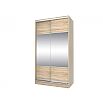 Шкаф-купе 2 дв. 1200 Бруклин-2 СТЛ.195.12 (фасады с зеркалом) Дуб сонома
