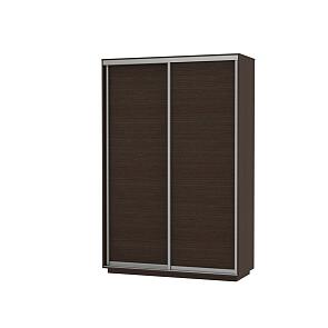 Шкаф-купе D2-01 Черное дерево глубиной 450 мм