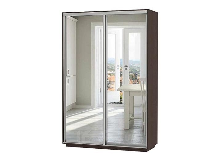 Шкаф-купе D2-03 Черное дерево высотой 2400 мм