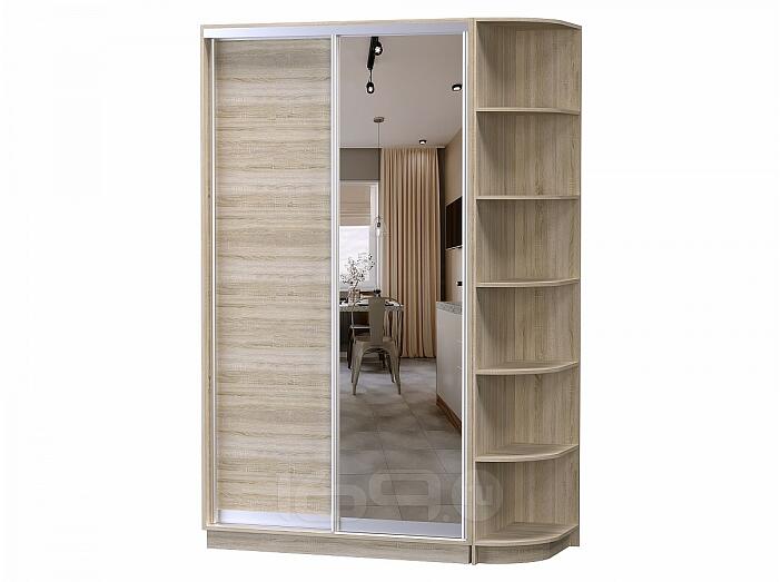 Шкаф-купе D2-05 Дуб сонома глубиной 600 мм