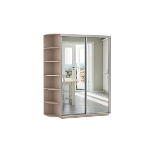 Шкаф-купе D2-06 Дуб молочный глубиной 450 мм