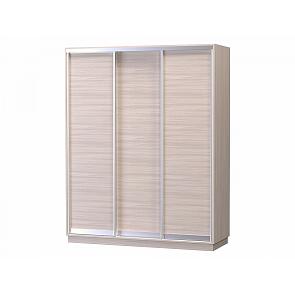 Шкаф-купе D3-01 Ясень шимо светлый высотой 2400 мм