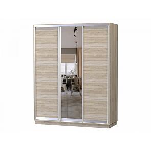 Шкаф-купе D3-02 Дуб сонома глубиной 600 мм