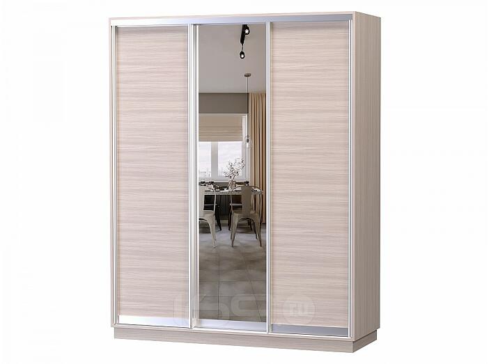 Шкаф-купе D3-02 Ясень шимо светлый глубиной 600 мм Шкаф-купе D3-02 Ясень шимо светлый глубиной 600 мм