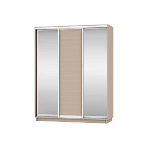 Шкаф-купе D3-03 Дуб молочный высотой 2400 мм