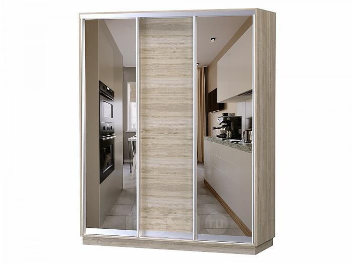 Шкаф-купе D3-03 Дуб сонома высотой 2400 мм Шкаф-купе D3-03 Дуб сонома высотой 2400 мм