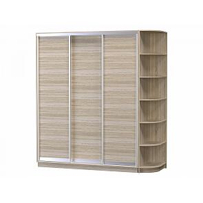 Шкаф-купе D3-05 Дуб сонома высотой 2400 мм