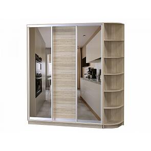 Шкаф-купе D3-07 Дуб сонома высотой 2400 мм