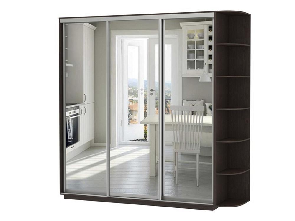 

Шкаф-купе D3-08 Чёрное дерево глубиной 600 мм, Черное дерево