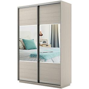 Шкаф-купе Экспресс Дуо120 Ясень Шимо светлый