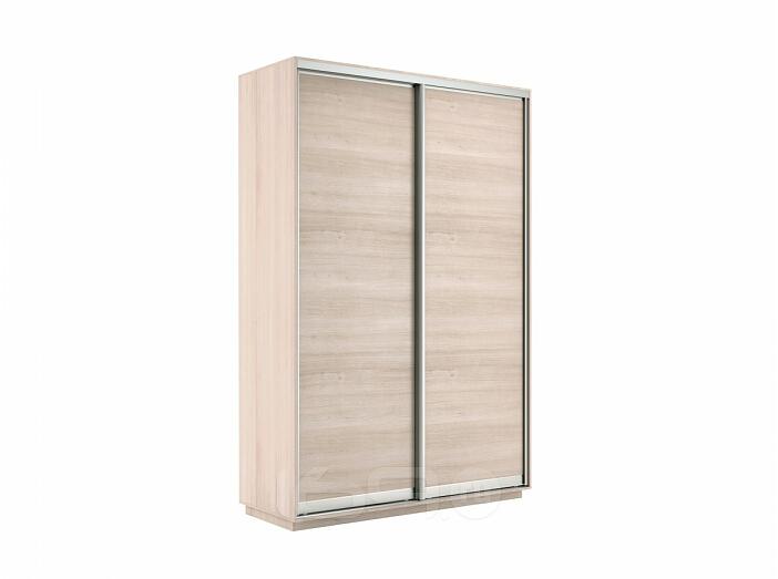 Шкаф-купе Экспресс элемент дуо 2-х дверный Дуб молочный 1400