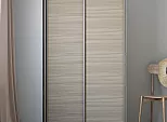 Шкаф-купе 1200x600x2200 Экспресс Ясень шимо светлый ЛДСП