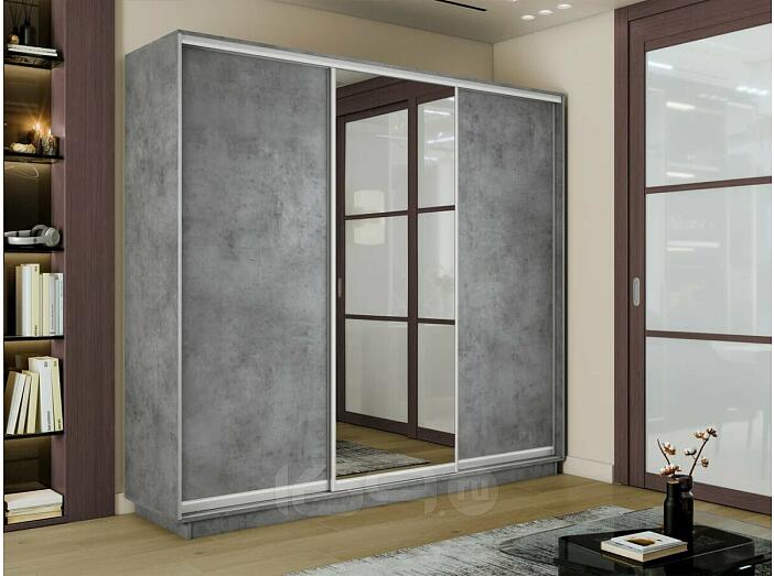 Шкаф-купе 2400x450x2200 Экспресс ЛДСП