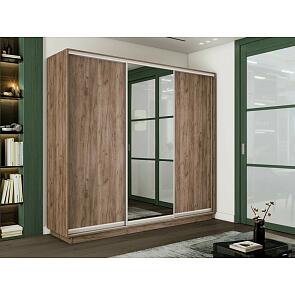 Шкаф-купе 2400x450x2200 Экспресс ЛДСП