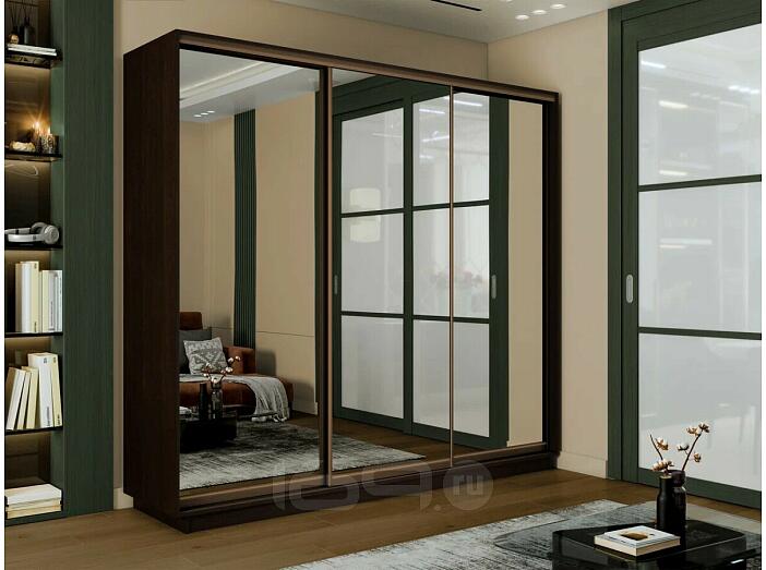 Шкаф-купе 2400x600x2200 Экспресс ЛДСП