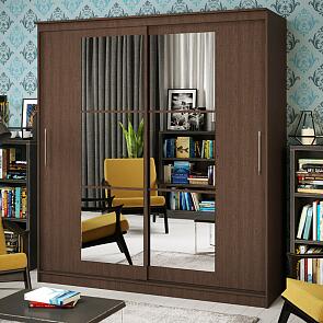 Шкаф-купе Элегант №3 2,0 м (Венге)