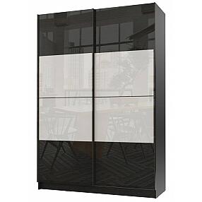 Шкаф-купе Марвин-3 1832 Дуб феррара/Белый глянец